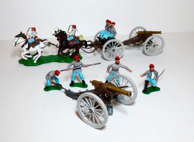 Britains Confederate Artillery Assortment (1 of 1)