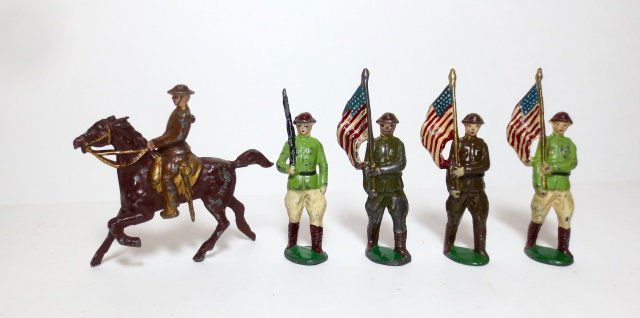 Metal Cast Early American Soldier Assortment (1 of 1)