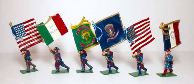 Thomas Tin Toys Civil War Flag Bearers (1 of 1)