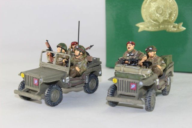 King And Country AN6 AN10 Combat Jeeps (1 of 1)