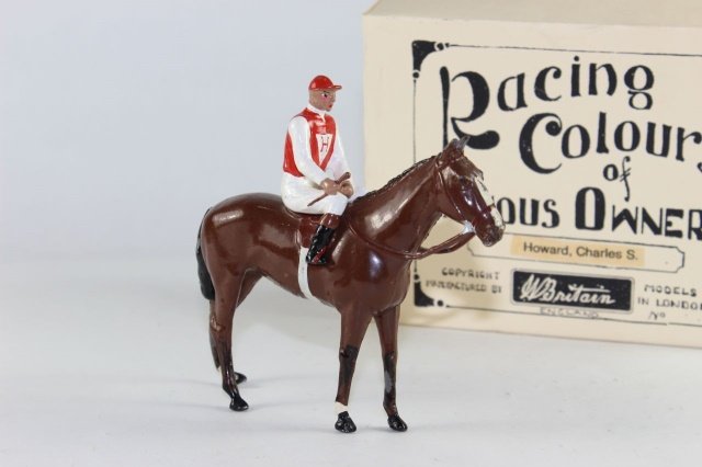 Charles S Howard Racing Colours: Of Famous Owners Box Is Reproduction 1 Piece Condition Excellent
