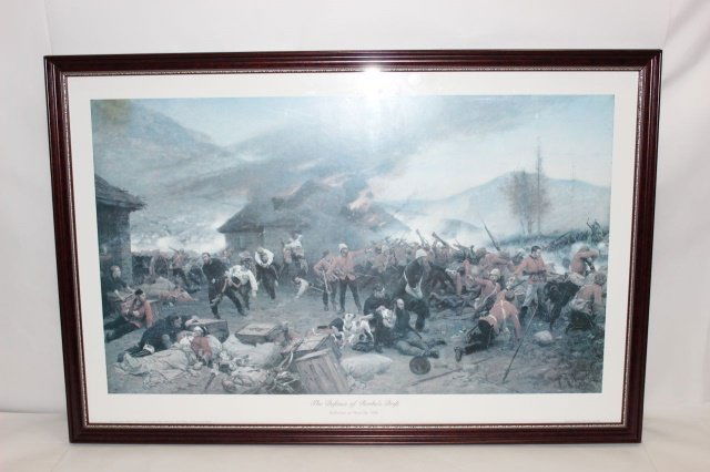 Alphonse de Neuville 1880 Framed Matted Print (1 of 1)