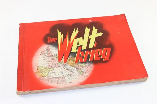German Cigarette Card Album Der Welt Krieg WWI (1 of 1)
