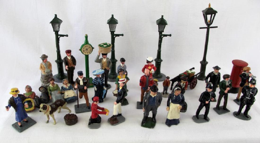 Huge Civilian Victorian Group Trophy Britains (1 of 1)