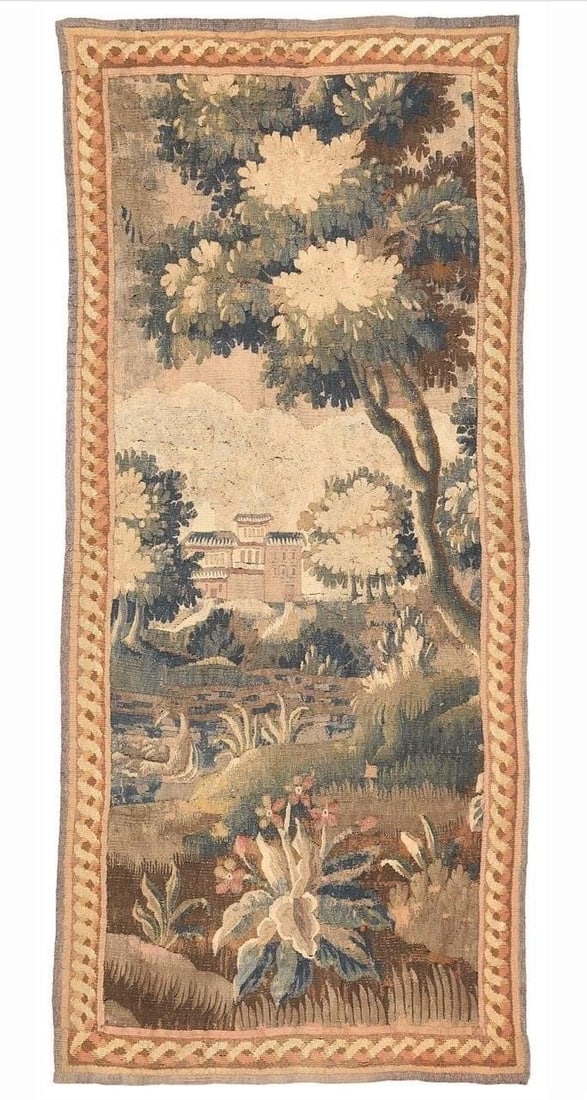 18th c. French Verdue Tapestry (1 of 8)