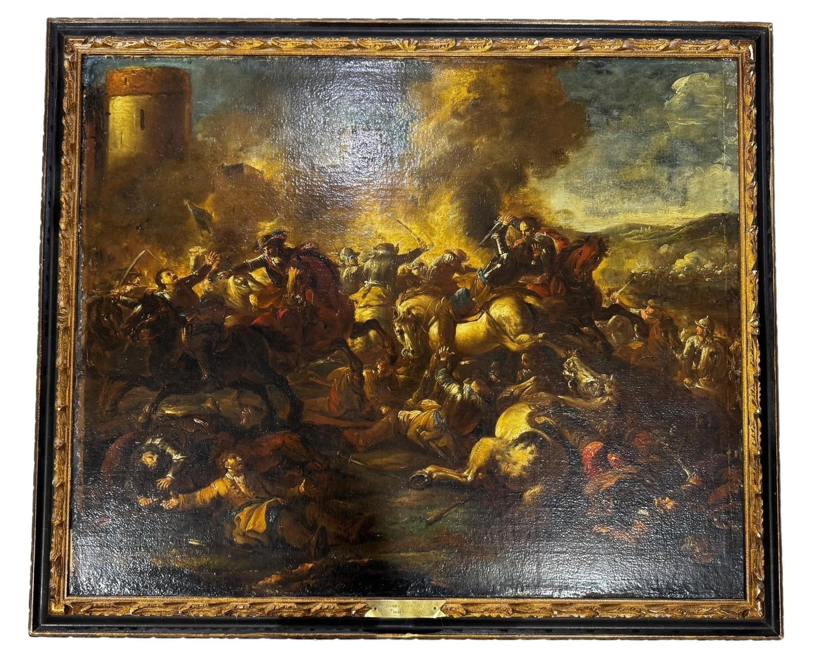 Follower Jacques Courtois (1621-1676) Battle Scene (1 of 8)