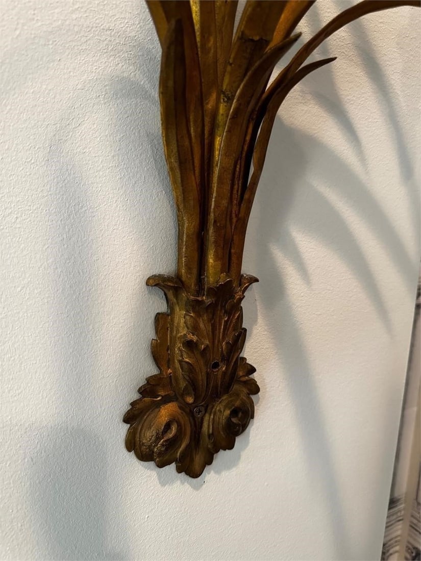 Pair Gilt Bronze NapoleÃ³n III Eagle Sconces - 10