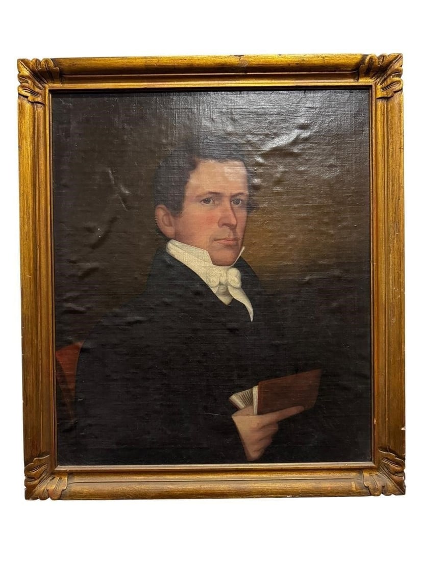 18th c. American School Portrait of Gentleman (1 of 5)