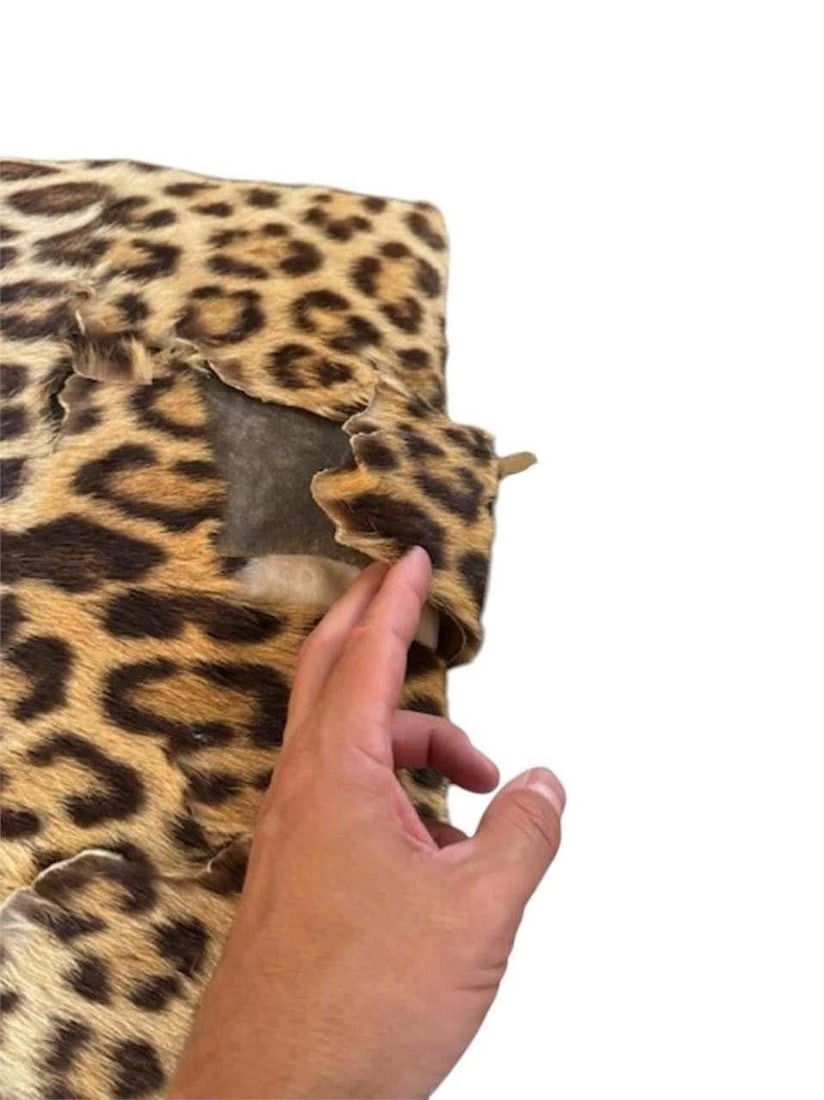 Italian Neo-classical Leopard Bench - 2