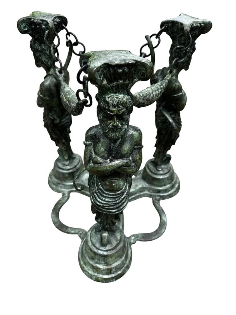 Bronze Grand Tour Style Tripod Table (1 of 6)