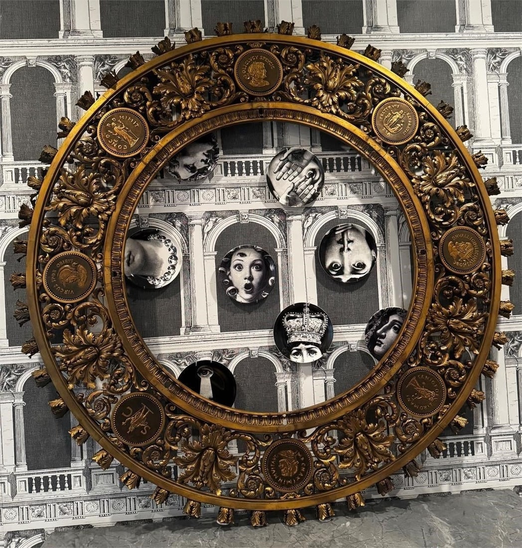 Large Gilt Bronze Bankers Clock Att. E.F Caldwell (1 of 12)