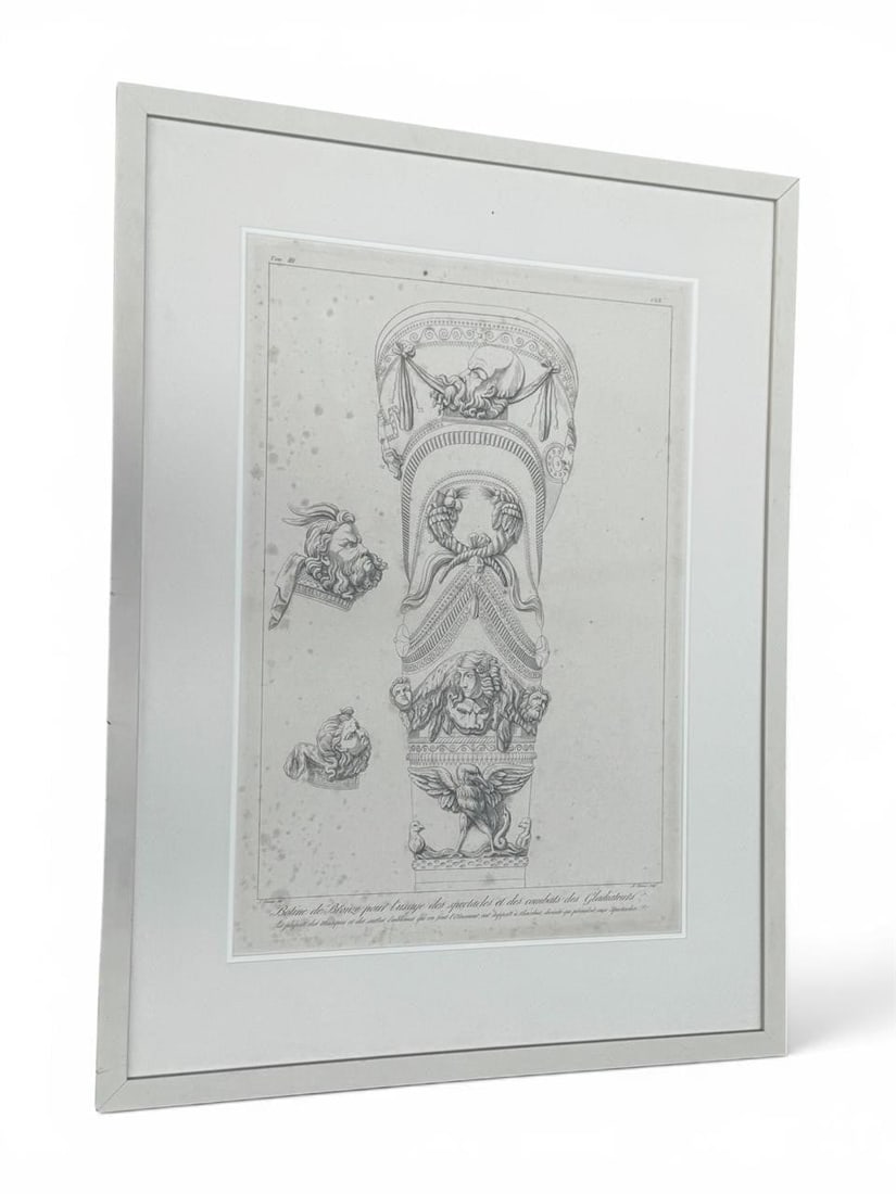 Large 18th c Giovanni Battista Piranesi Engraving (1 of 10)