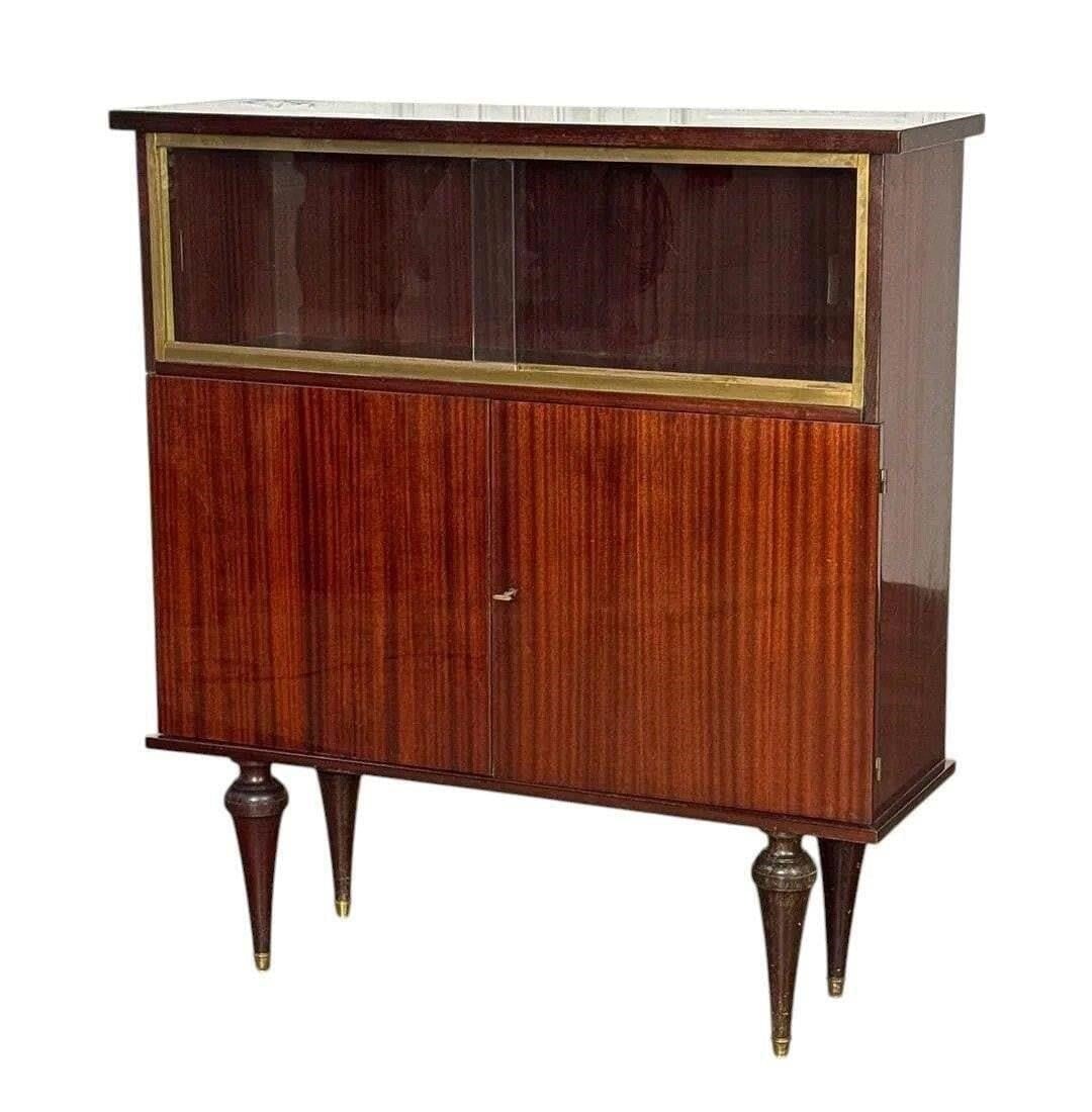 Italian MCM Art Deco Bar Cabinet (1 of 5)