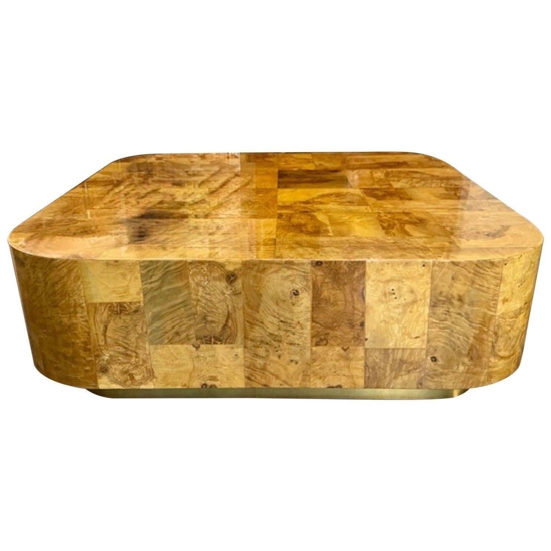 Paul Evans Style Patchwork Coffee Table - 2