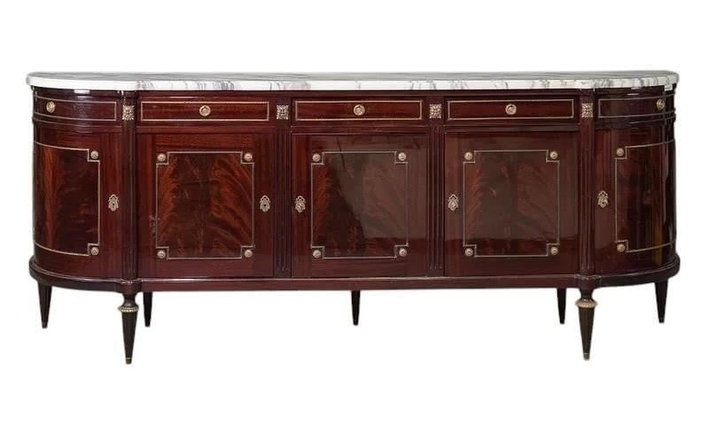 French Louis XVI Mahogany Sideboard (1 of 5)