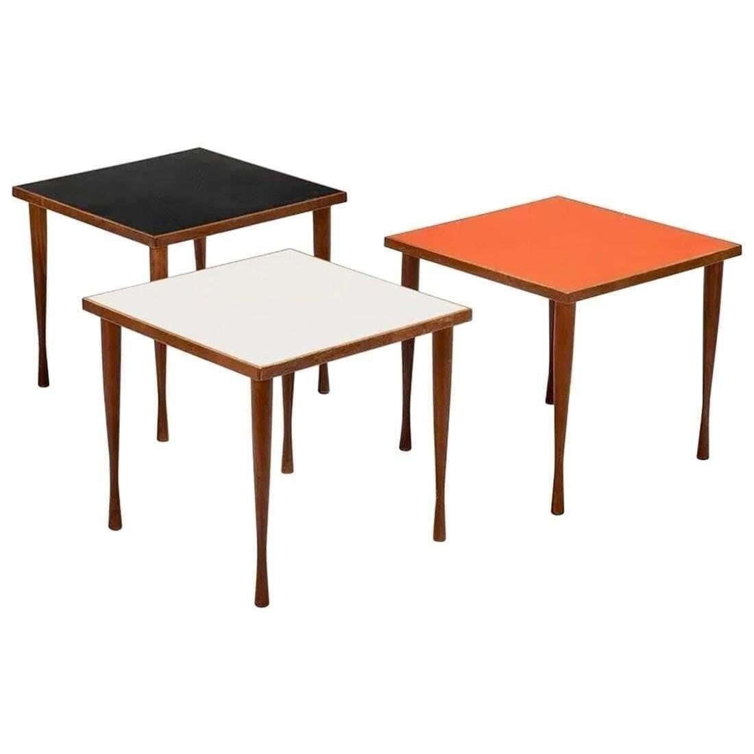 Mid Century Hans C. Andersen Side Tables (1 of 1)