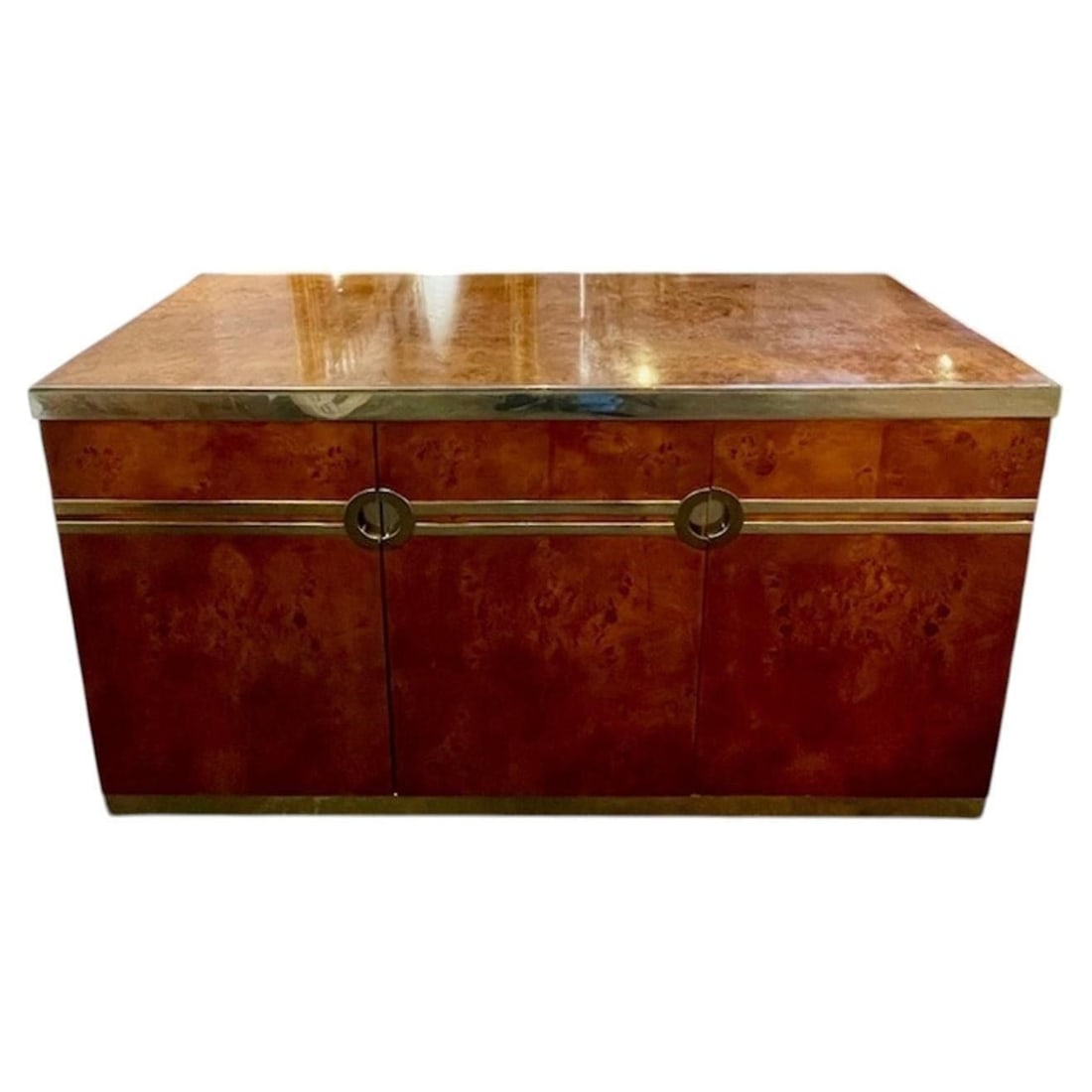 Pierre Cardin Burl Credenza (1 of 3)