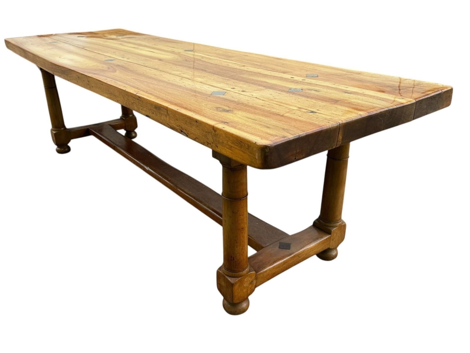 Designer Refectory Solid Hardwood Dining Table (1 of 8)