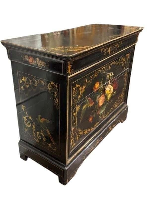 19th c. Painted Louis Philippe Commode - 2