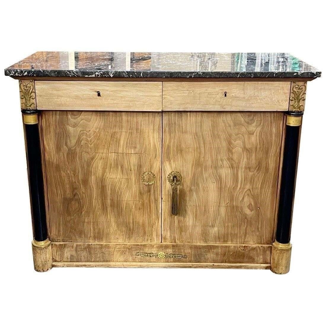 19th c. French Empire Bleached Buffet (1 of 1)