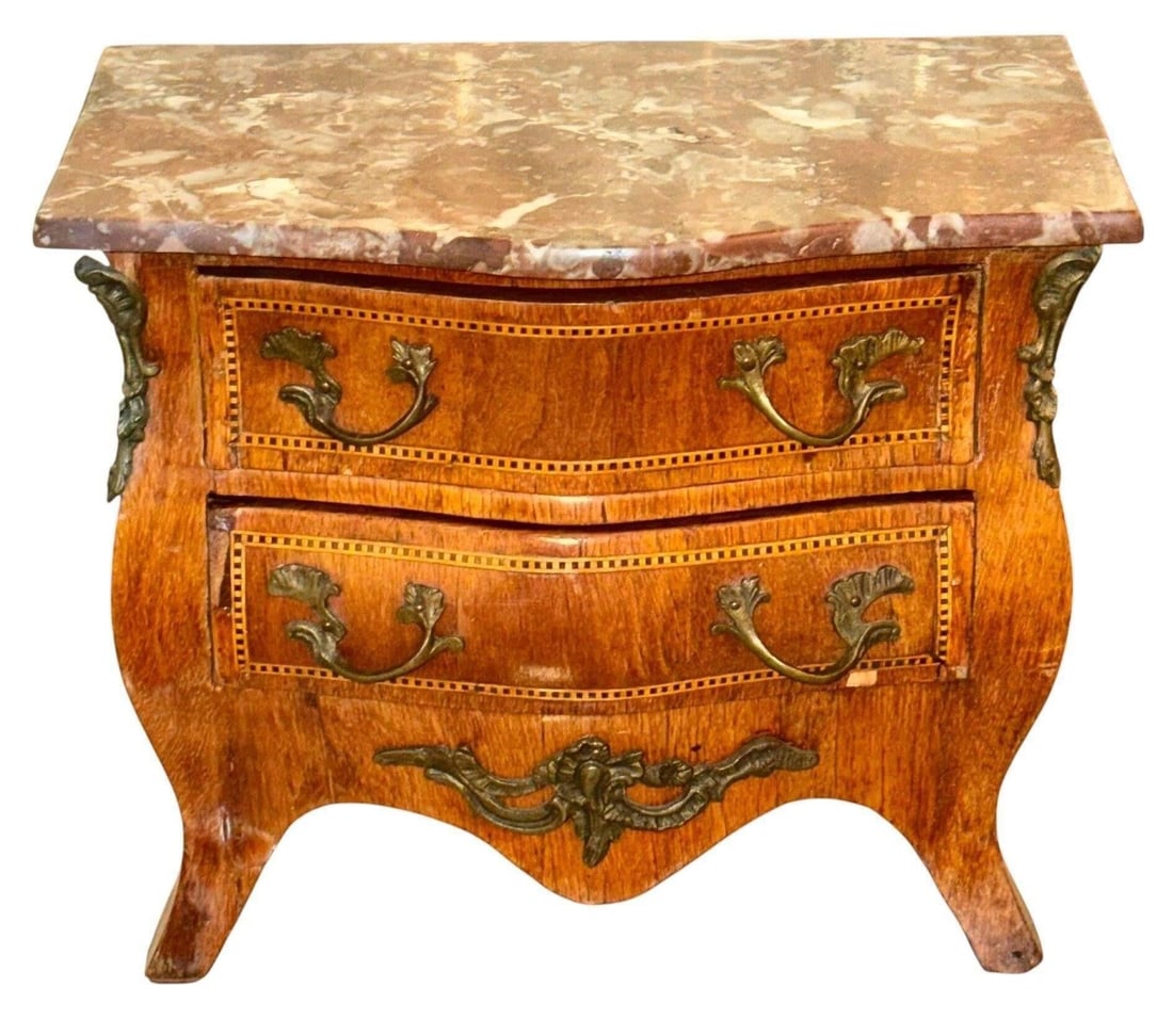 19th c. French Miniature Commode (1 of 3)