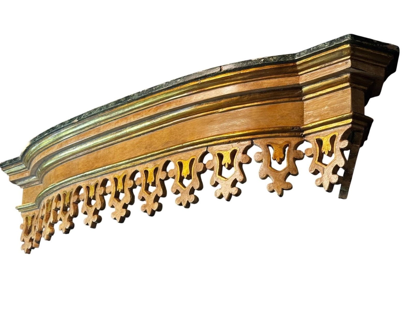 Large 19th c. Italian Neo Gothic Crown Element (1 of 7)
