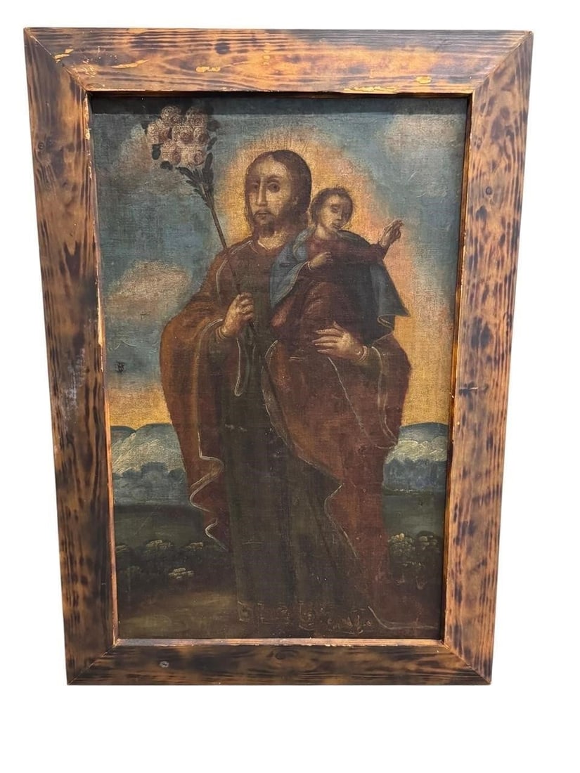 19th c. Cuzco Painting (1 of 9)
