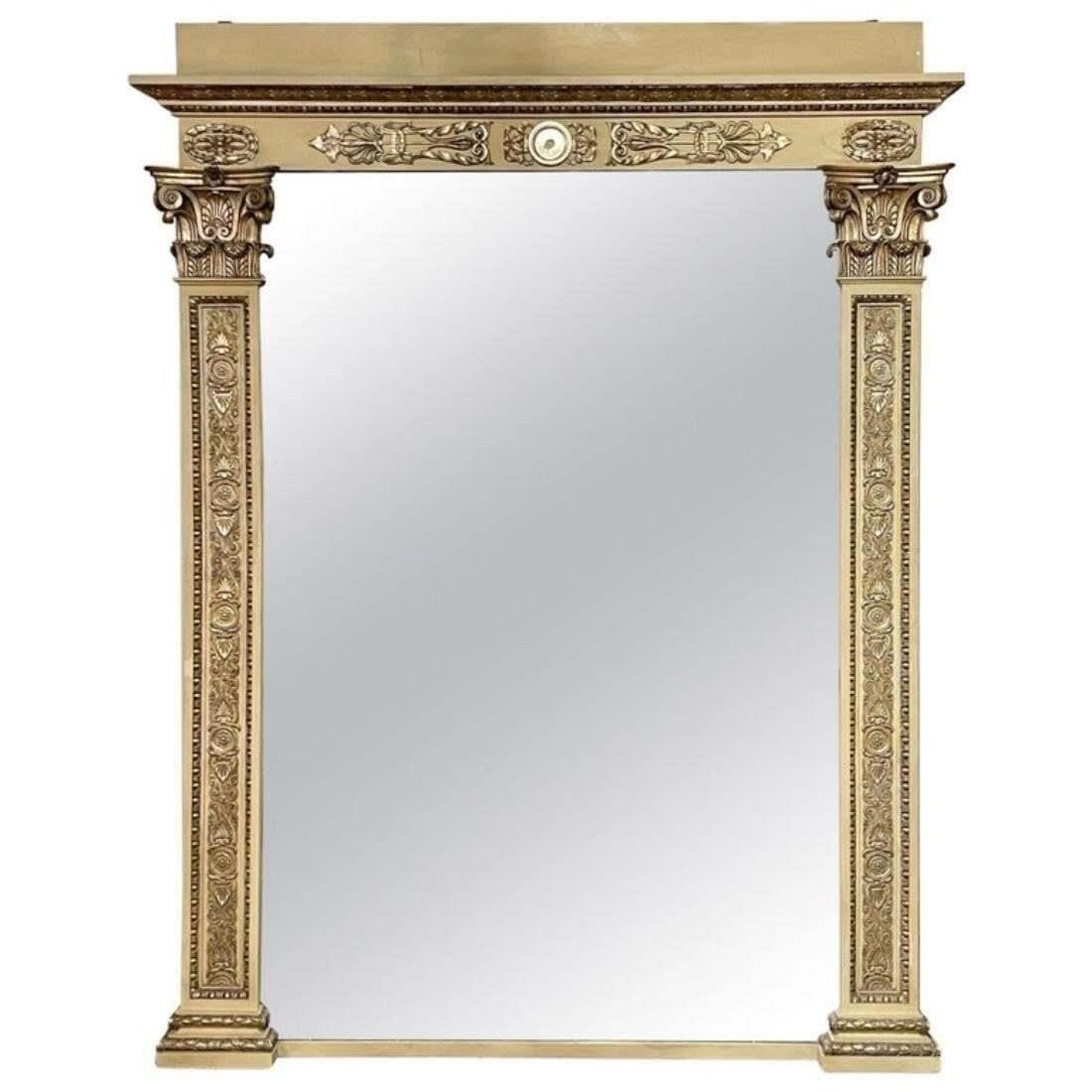 Large Italian Empire Floor Mirror (1 of 1)