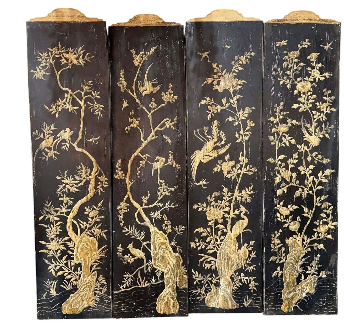 Set of Vintage Italian Chinoiserie Panels (1 of 3)