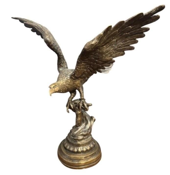 Bronze American Bald Eagle (1 of 2)