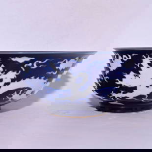 Chinese blue and white porcelain bowl Ming dynasty Xuande Mark & Period: Size: Width 21.6 cm - Height 9.6 cm Materials: Porcelain Time Period: Ming dynasty Manufactured Date: Xuande Mark & Period Origin: China The Xuande Emperor, also known by his temple name as the Empero