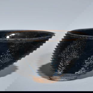 Chinese jian kiln porcelain bowl Song dynasty: Size: Width 12.8 cm - Height 7.5 cm Materials: Porcelain Time Period: Song dynasty Manufactured Date: 10th-c Period Origin: China The Song dynasty (960–1279 CE) was a period of Chinese history known