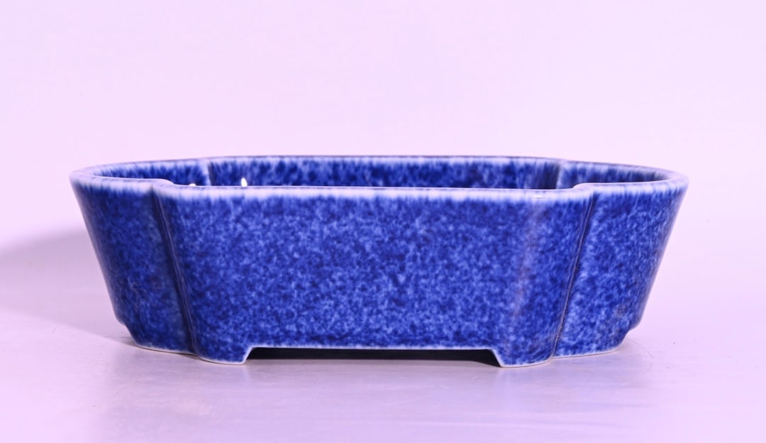 Chinese blue glaze porcelain washer Qing dynasty Yongzheng Mark & Period: Size: Width 18.3 cm - Height 5 cm Materials: Porcelain Time Period: Qing dynasty Manufactured Date: Yongzheng Mark & Period Object: Chinese Antique ⛨ Purchase With Confidence ✔ Veri