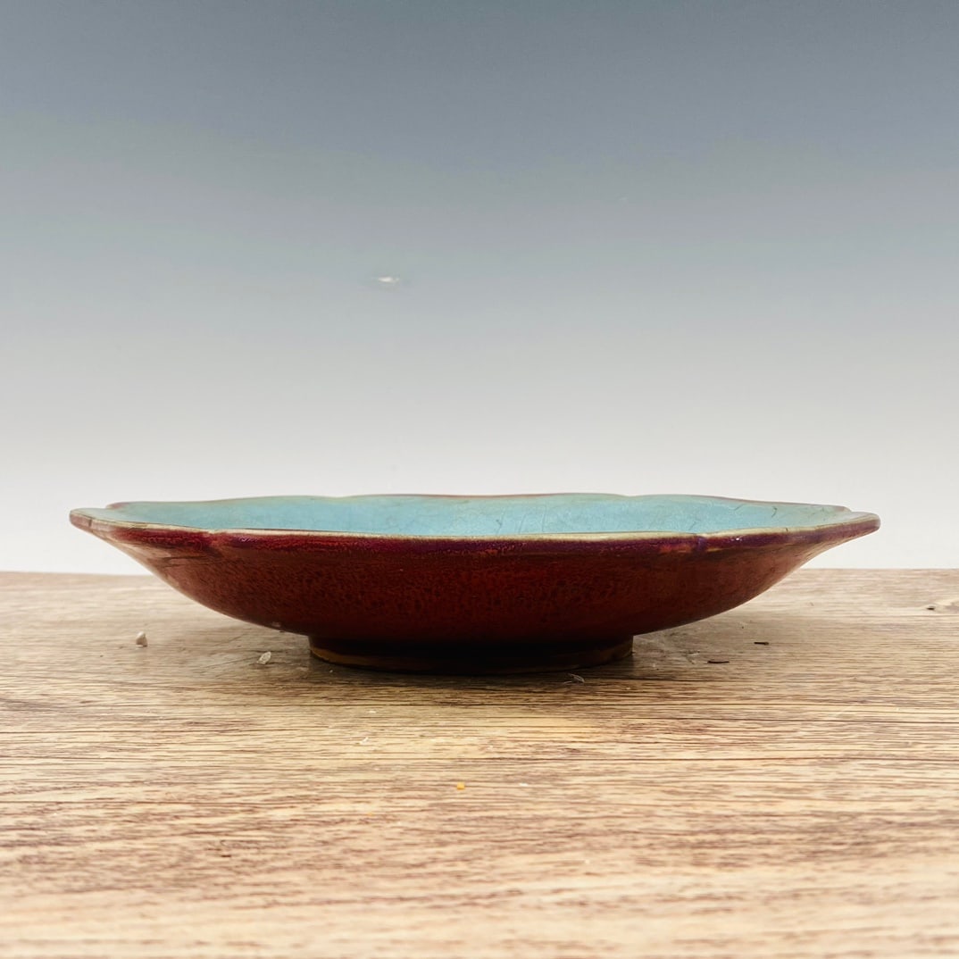 Chinese jun kiln porcelain washer Song dynasty: Size: Width 27 cm - Height 5 cm Materials: Porcelain Time Period: Song dynasty Manufactured Date: 10th-c Period Object: Chinese Antique ⛨ Purchase With Confidence ✔ Verified Auction