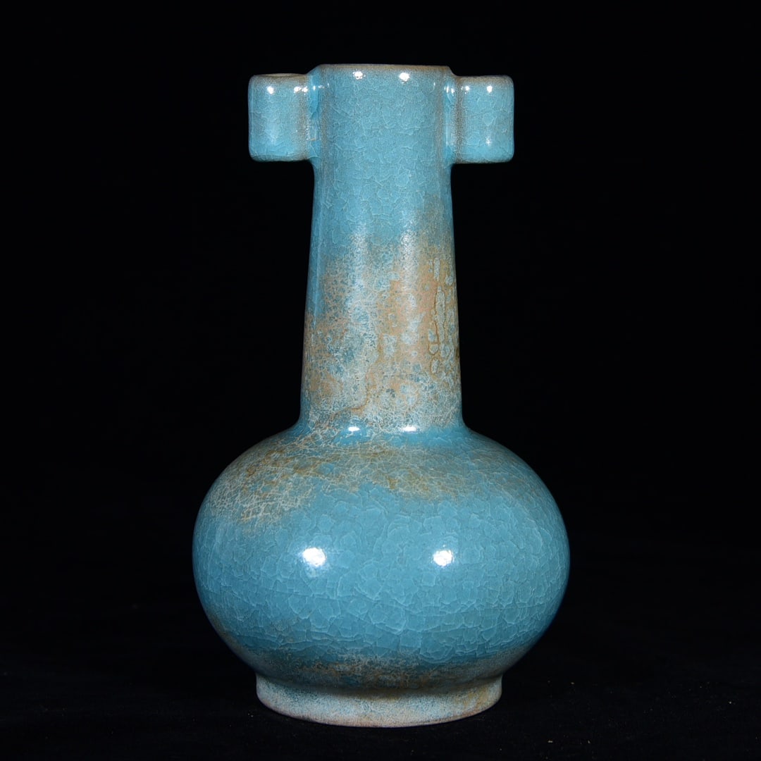 Chinese ru kiln porcelain vase Song dynasty: Size: Height 18 cm - Width 11 cm Materials: Porcelain Time Period: Song dynasty Manufactured Date: 10th-c Object: Chinese Antique ⛨ Purchase With Confidence ✔ Verified Auction House