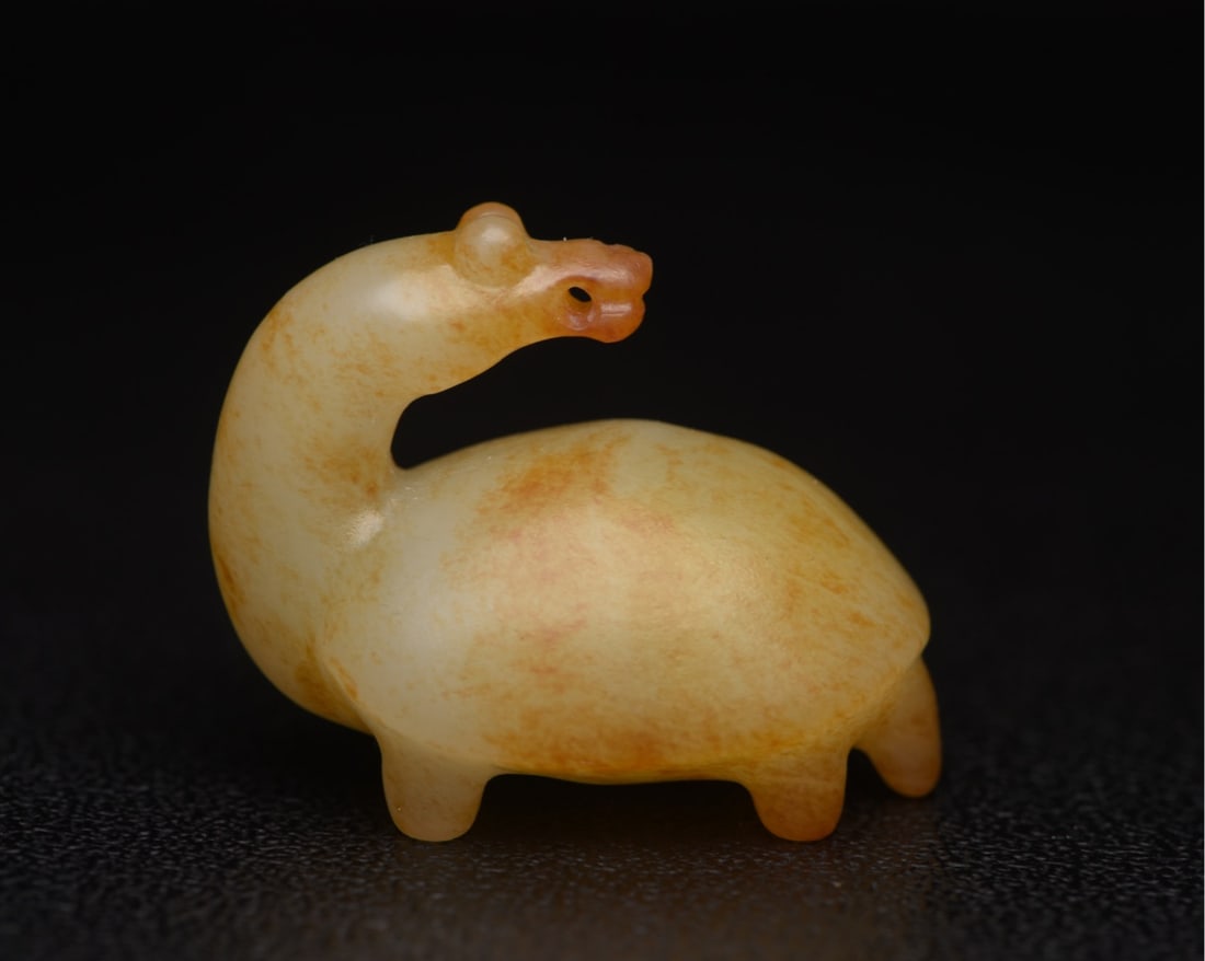 Chinese natural jade carved ornaments Qing dynasty: Size: Height 3.6 cm - Width 4.4 cm Materials: Natural Jade Time Period: Qing dynasty Manufactured Date: Qianlong Period Object: Chinese Antique ⛨ Purchase With Confidence ✔ Verified