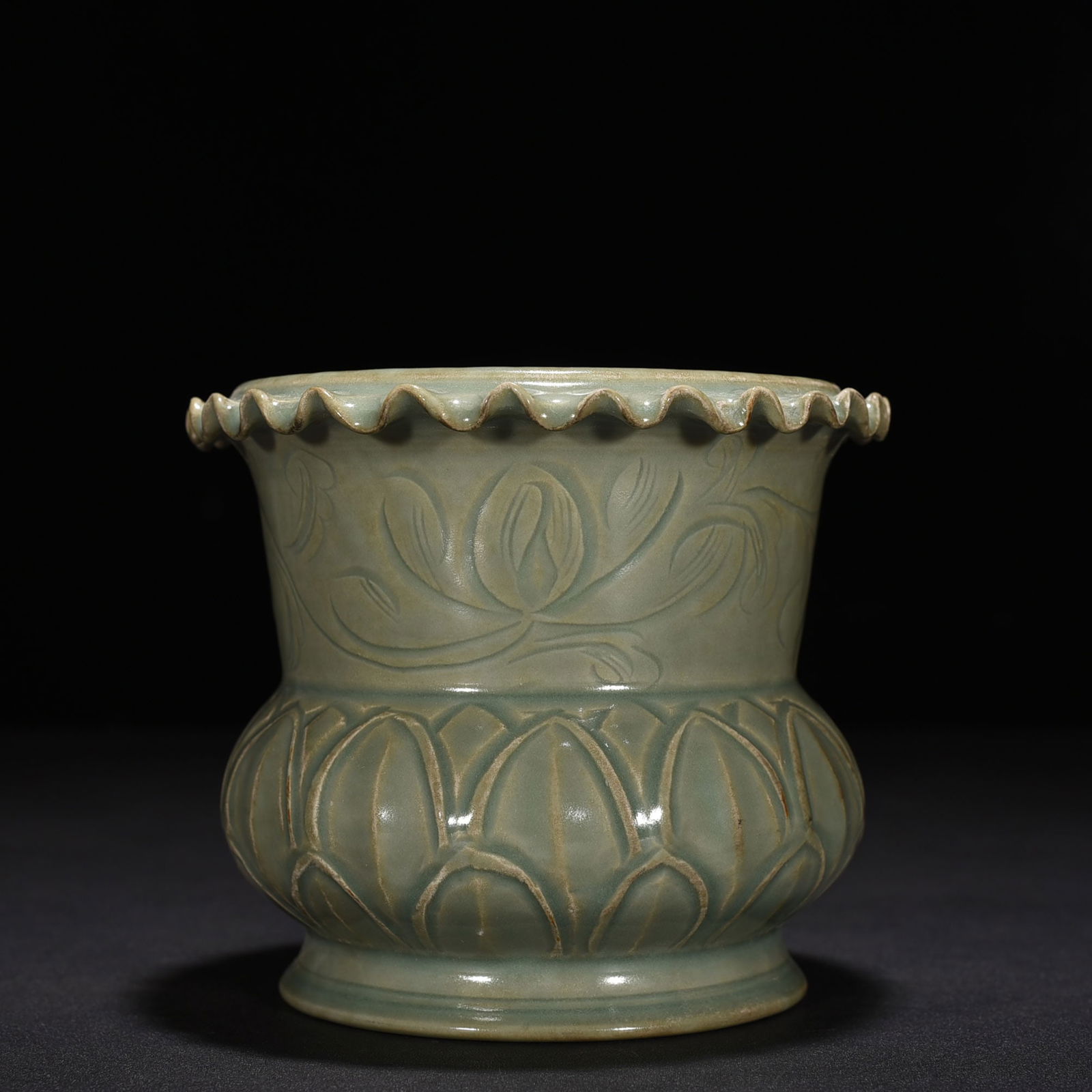 Chinese ru kiln porcelain jar pot Song dynasty (1 of 5)