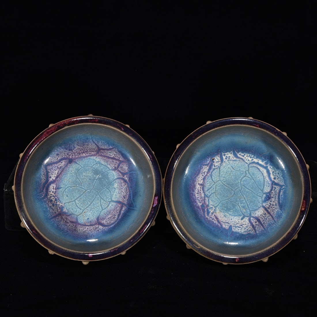 Song Dynasty Jun kiln rose purple glaze washer pair: Size: Width 12.5 cm - Height 5 cm Materials: Porcelain Time Period: Song dynasty Manufactured Date: 10th-c Period Object: Chinese Antique ⛨ Purchase With Confidence ✔ Verified Aucti