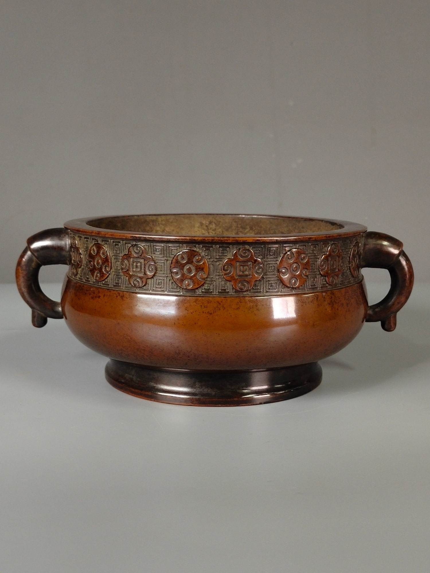 Chinese bronze ware incense burner Ming dynasty Xuande Mark & Period (1 of 9)