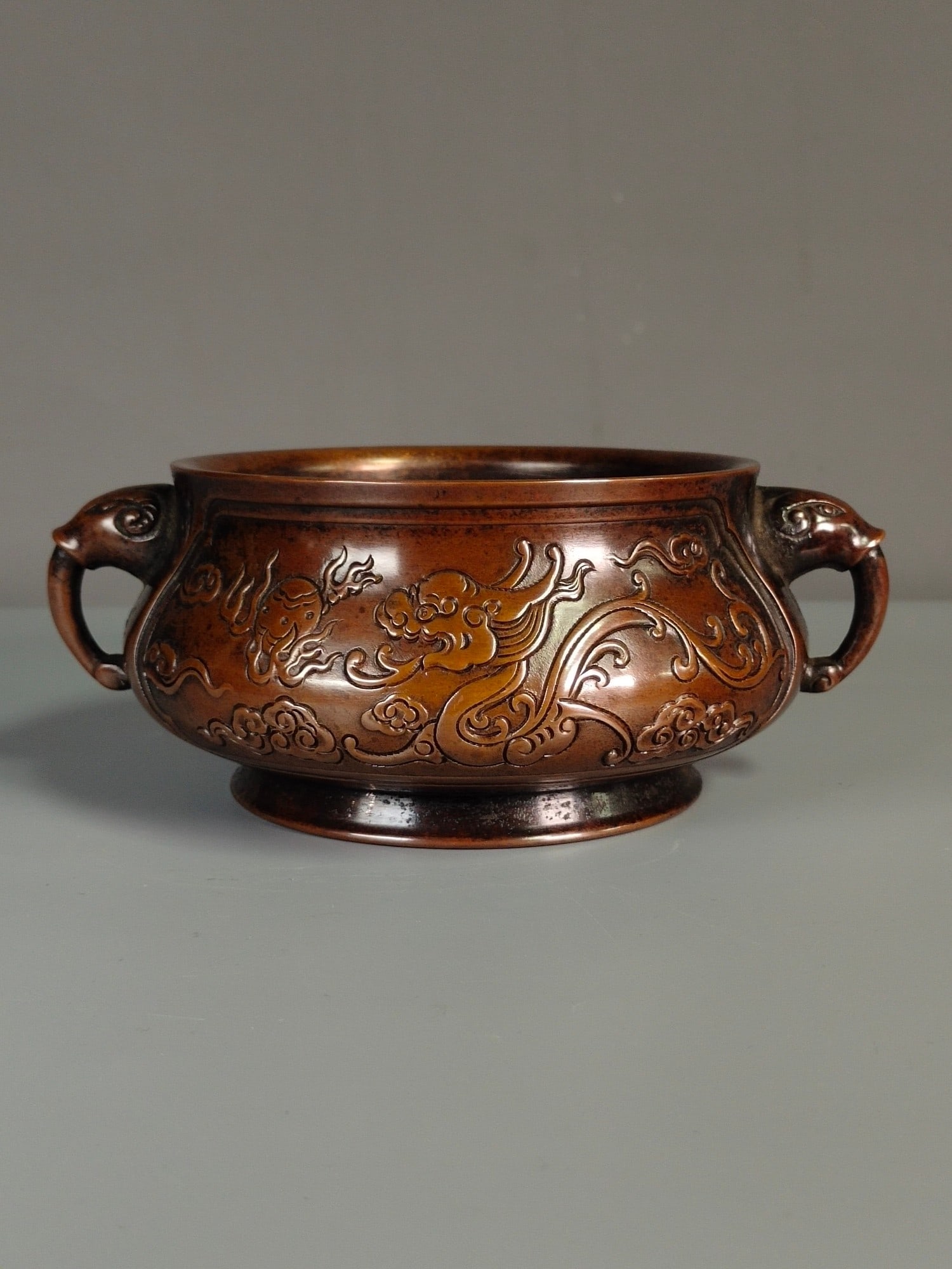 Chinese bronze ware incense burner Ming dynasty Xuande Mark & Period: Size: Width 19.5 cm - Height 13.5 cm Materials: Gilt Bronze Time Period: Ming dynasty Manufactured Date: Xuande Mark & Period Object: Chinese Antique ⛨ Purchase With Confidence ✔ Ve