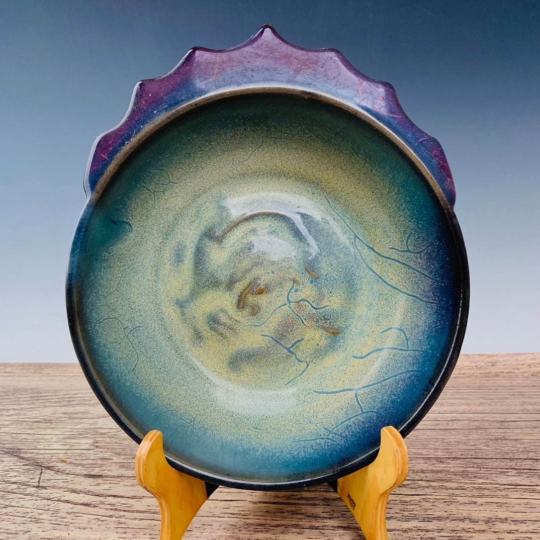 Chinese jun kiln porcelain washer Song dynasty (1 of 9)