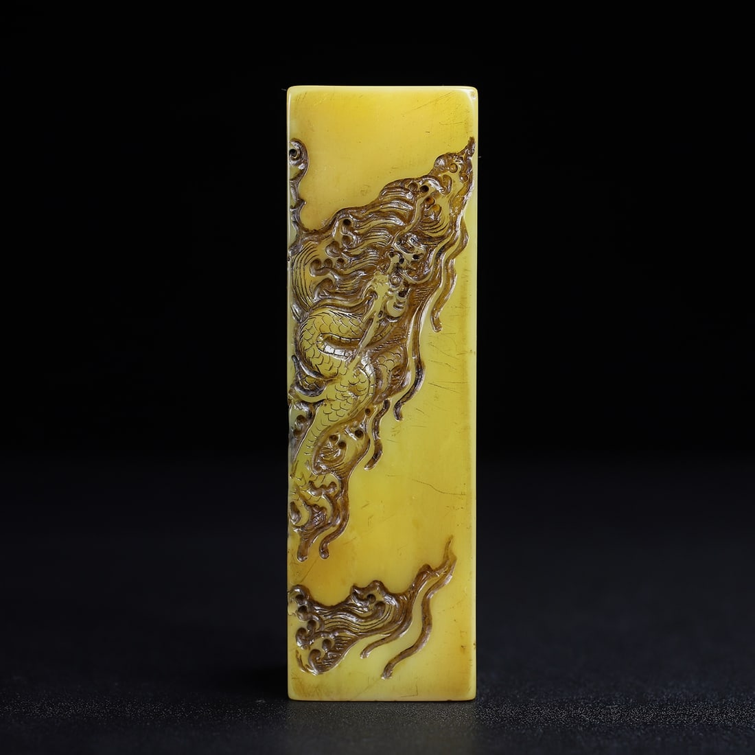 Chinese natural shoushan stone carved seal Qing dynasty (1 of 10)