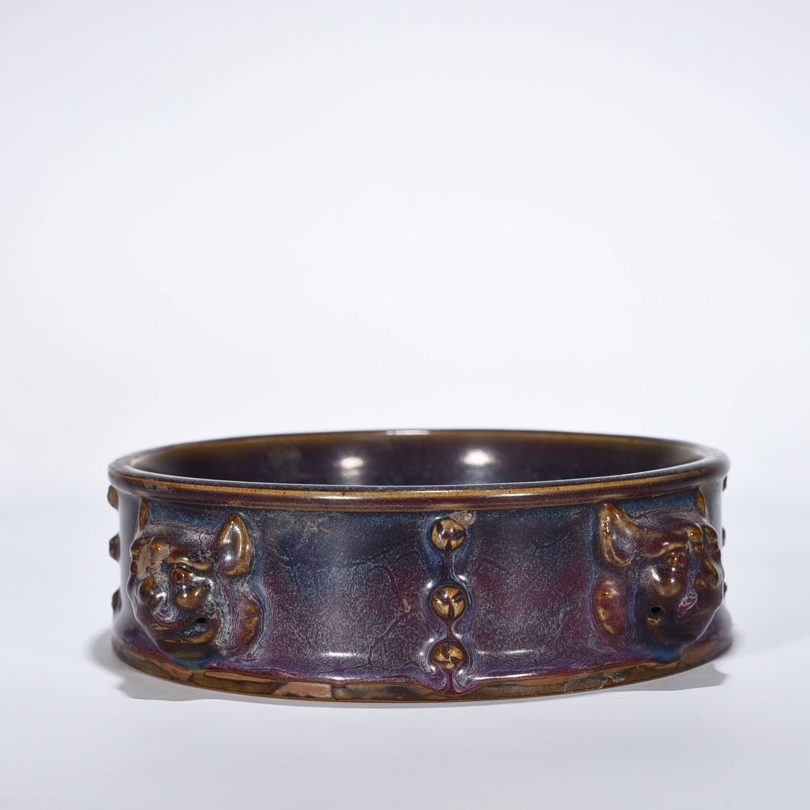 Chinese jun kiln porcelain washer Song dynasty: Size: Width 25.5 cm - Height 6.5 cm Materials: Porcelain Time Period: Song dynasty Manufactured Date: 10th-c Period Object: Chinese Antique ⛨ Purchase With Confidence ✔ Verified Auc