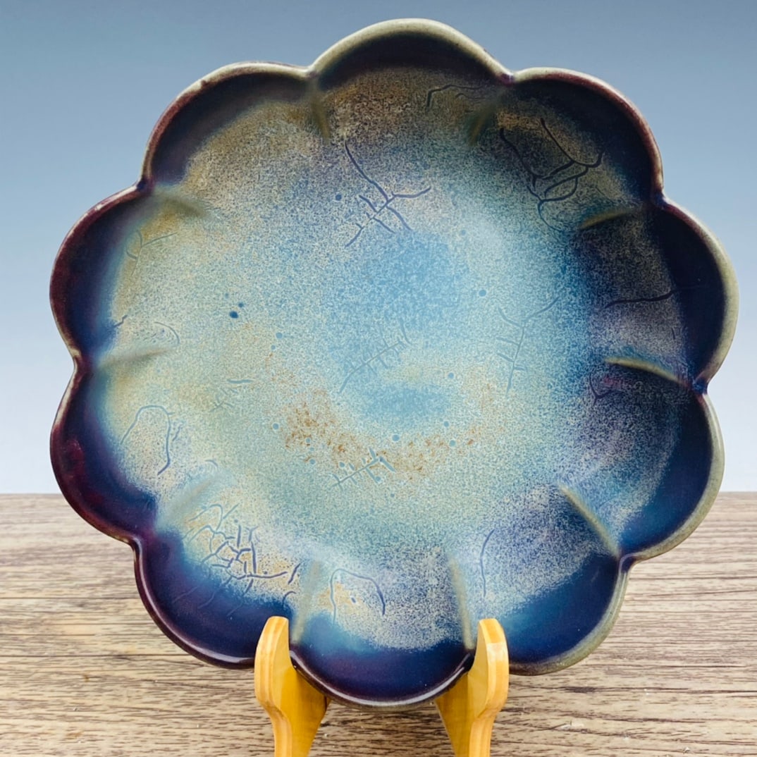 Chinese jun kiln porcelain washer Song dynasty (1 of 9)