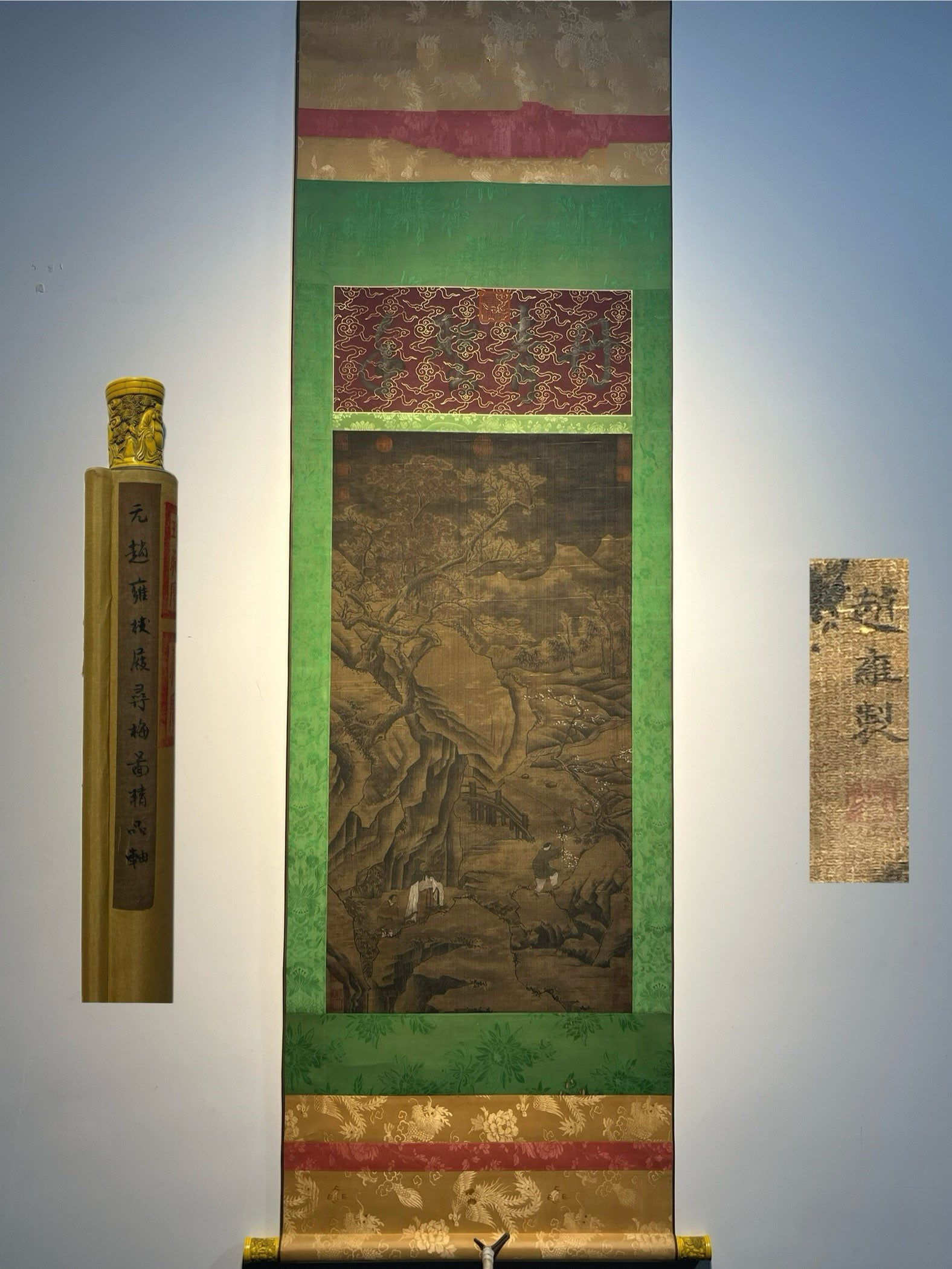 Chinese scroll painting Yuan dynasty Zhao Yong (1 of 9)