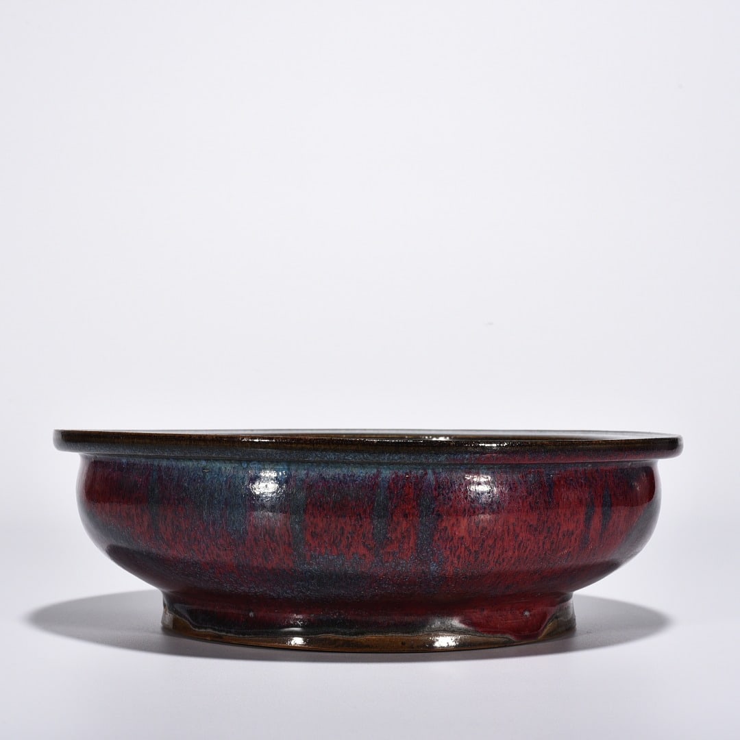 Chinese jun kiln porcelain washer Song dynasty (1 of 8)