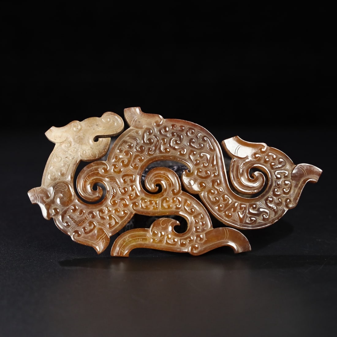 Chinese archaic jade carved ornaments (1 of 9)