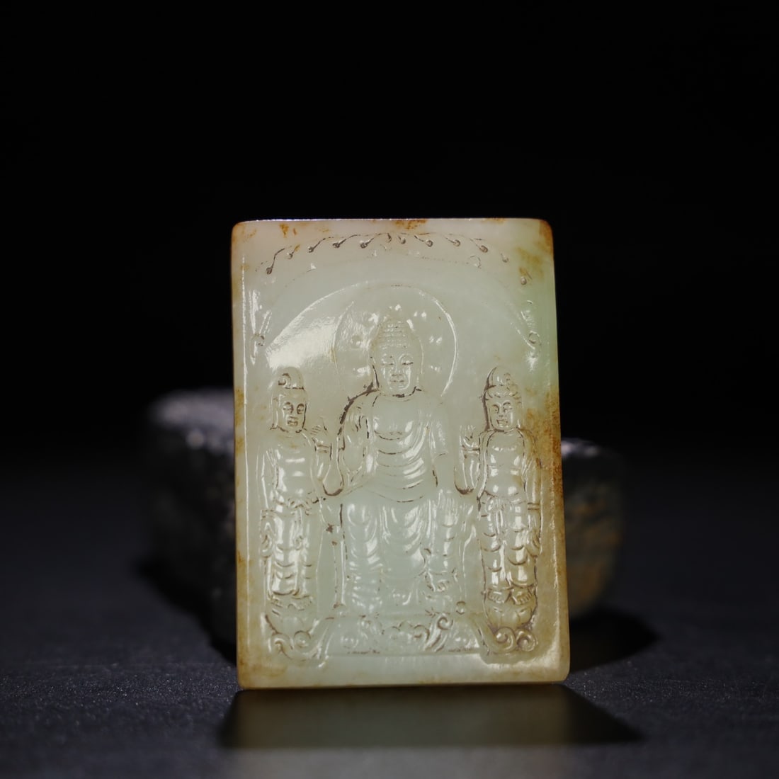 Chinese natural jade carved ornaments Qing dynasty (1 of 9)