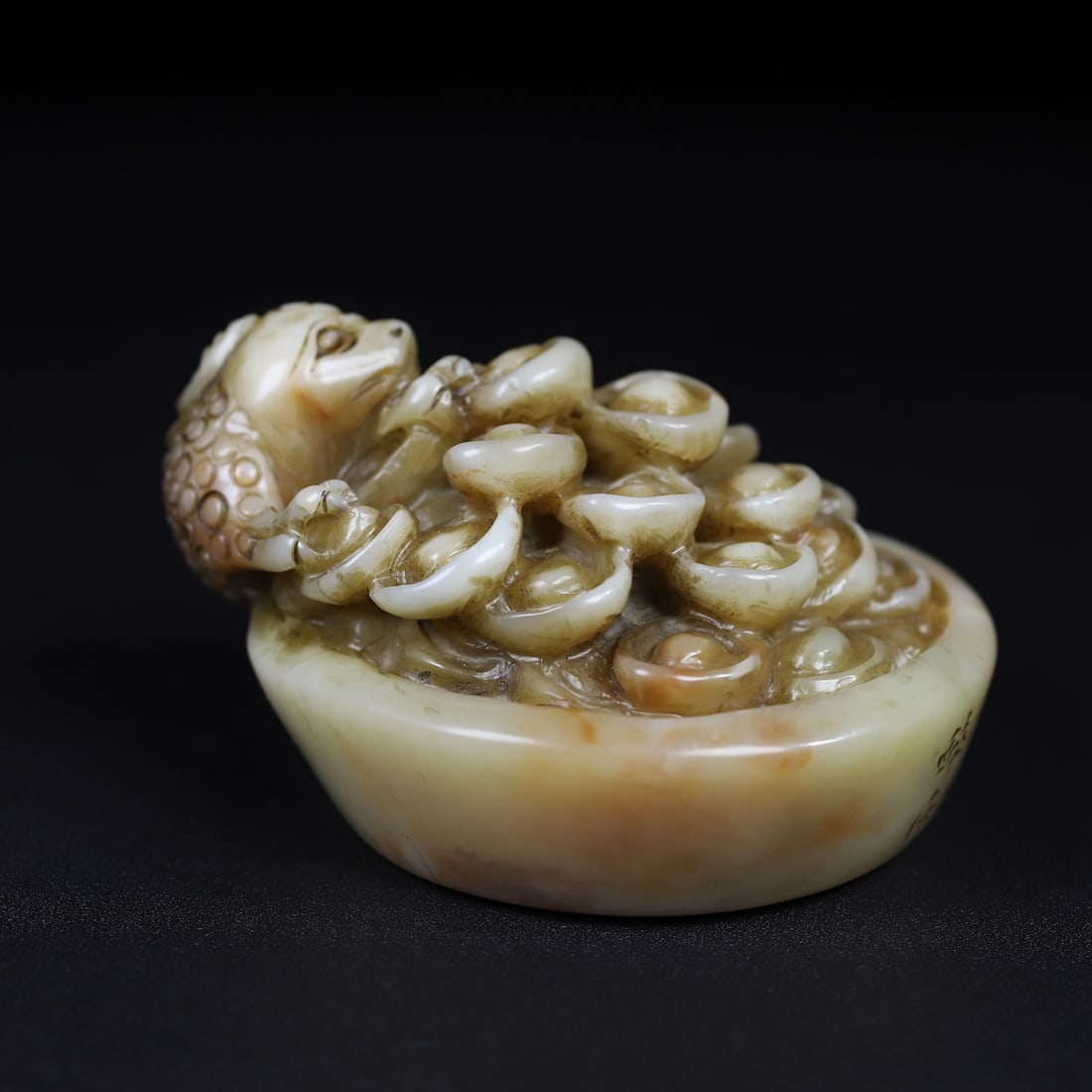 Chinese natural shoushan stone carved seal Qing dynasty (1 of 10)