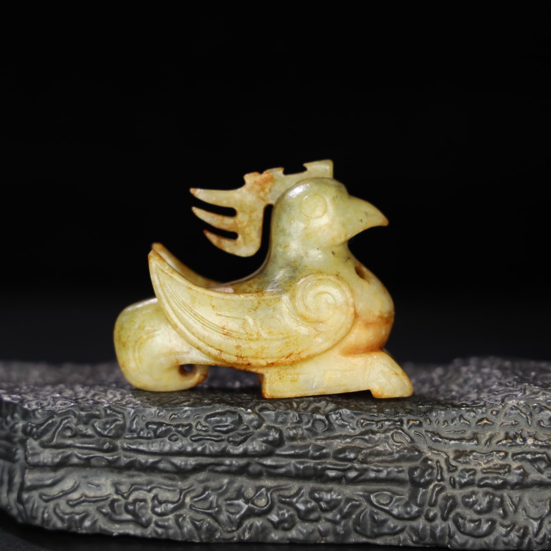 Chinese natural jade carved ornaments Qing dynasty (1 of 9)